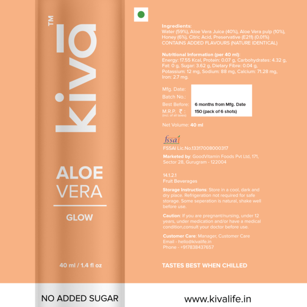Aloe Vera Shots Aloe Vera Shots - kivā Ayurveda 2.0