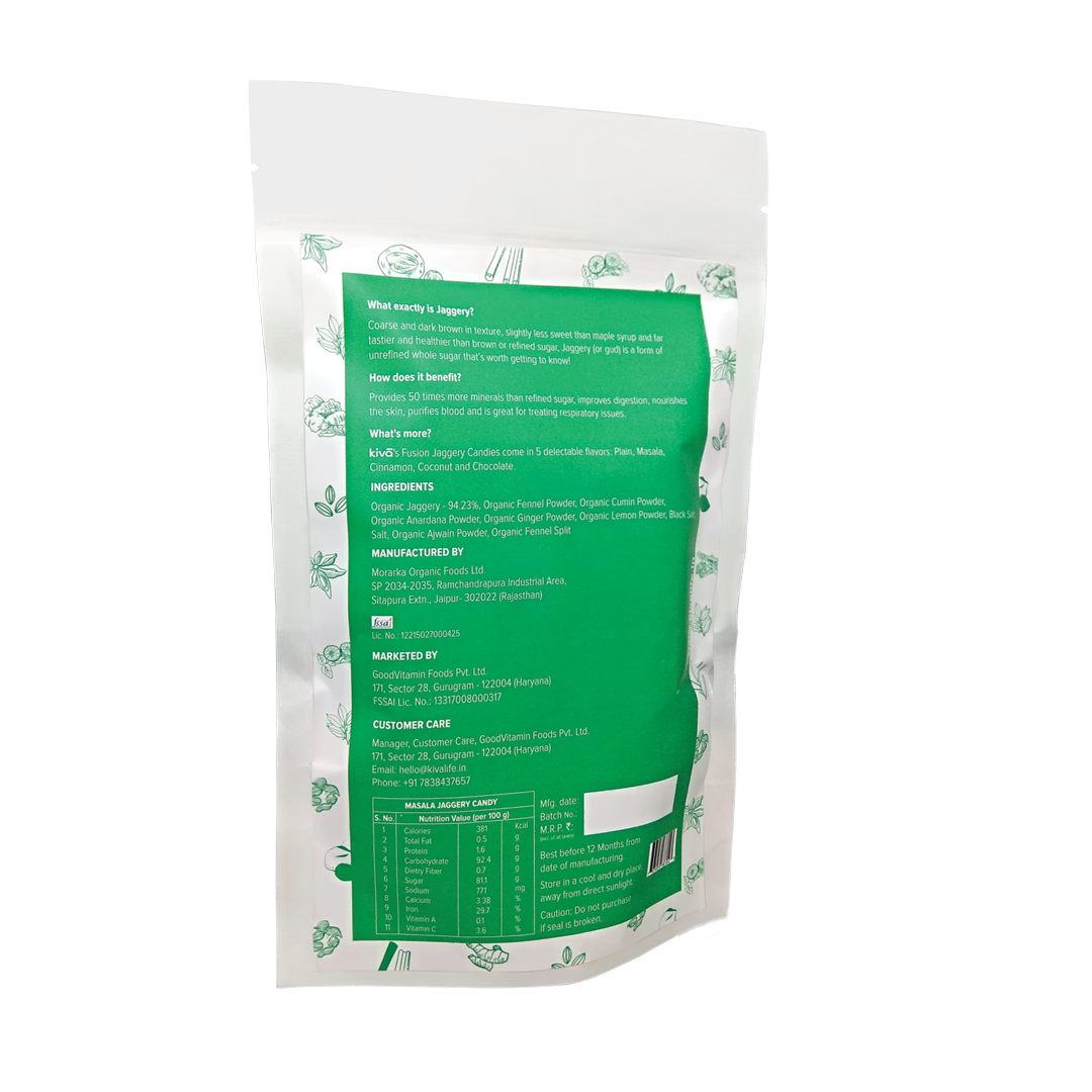 Fusion Jaggery Candies: Combo: 5 Packs Fusion Jaggery Candies: Combo: 5 Packs - kivā Ayurveda 2.0