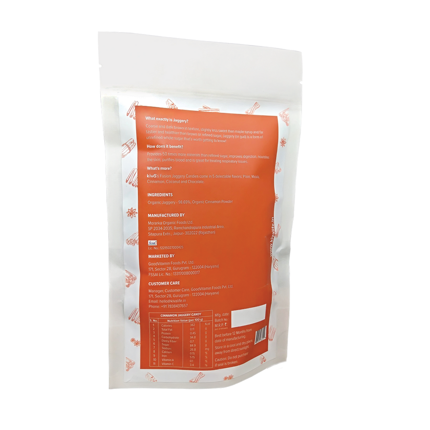 Fusion Jaggery Candies: Combo: 5 Packs - kivā Ayurveda 2.0