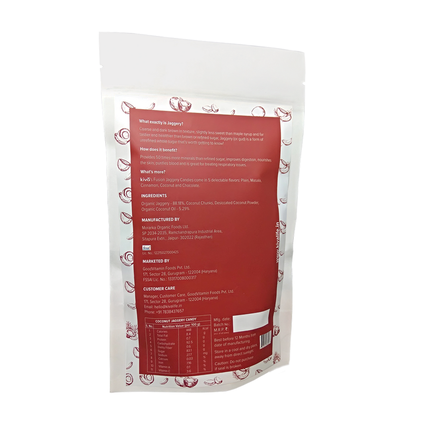 Fusion Jaggery Candies: Combo: 3 Packs - kivā Ayurveda 2.0
