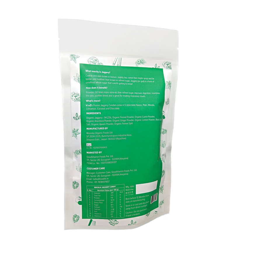 Fusion Jaggery Candies: Combo: 5 Packs - kivā Ayurveda 2.0