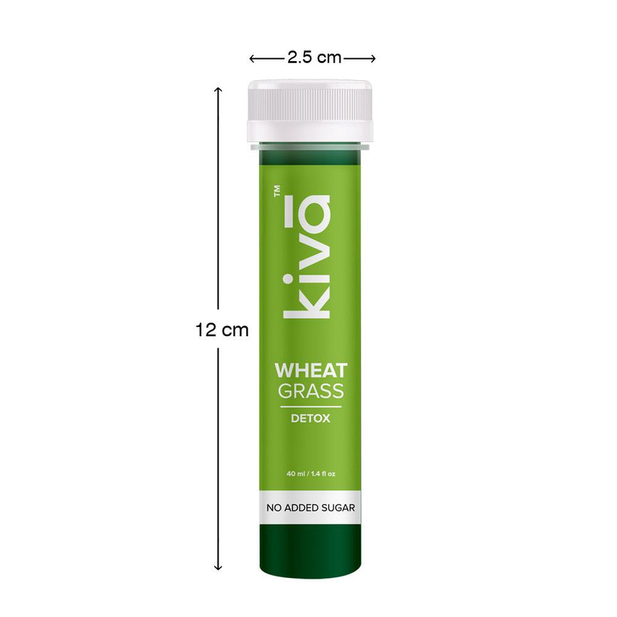 Wheatgrass Shots - kivā Ayurveda 2.0