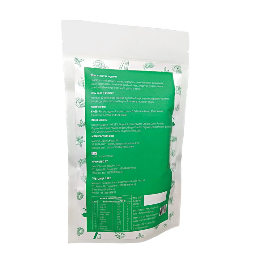 Fusion Jaggery Candies: Masala - kivā Ayurveda 2.0